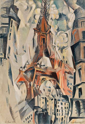 Eiffelturm von Robert Delaunay