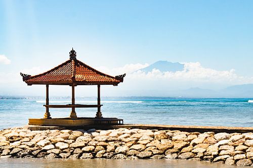 Pagode sur la plage de Sanur - Bali | Photographie de voyage en Indonésie