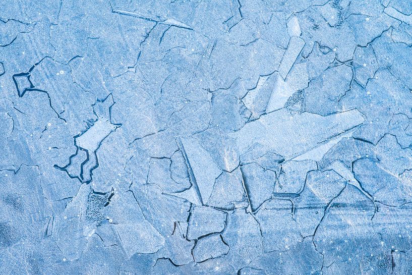 Eis abstrakt von Luuk Belgers