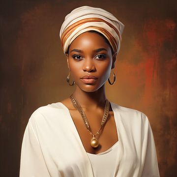 African woman by Black Coffee