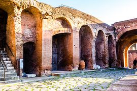 Excavation in the ancient city of Rome by Ineke Huizing