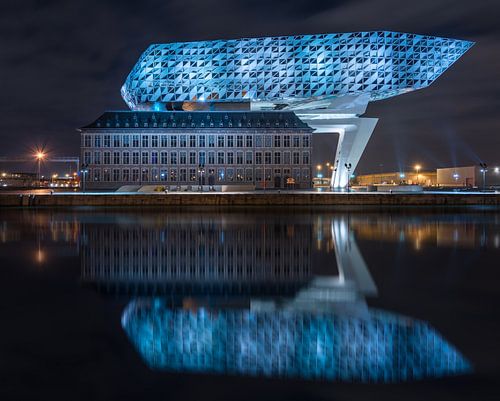Antwerp harbour building