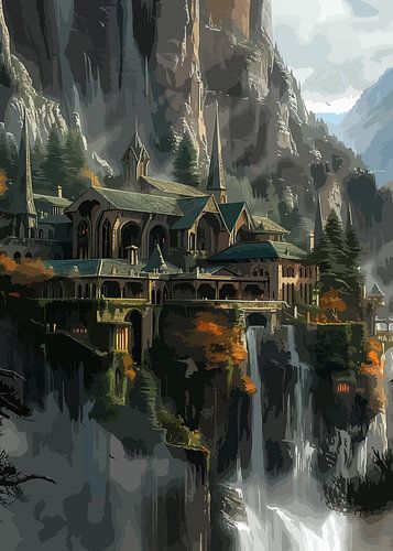 Retraite dans les montagnes majestueuses