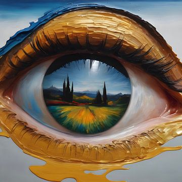 Het oog de andere wereld van Jolique Arte