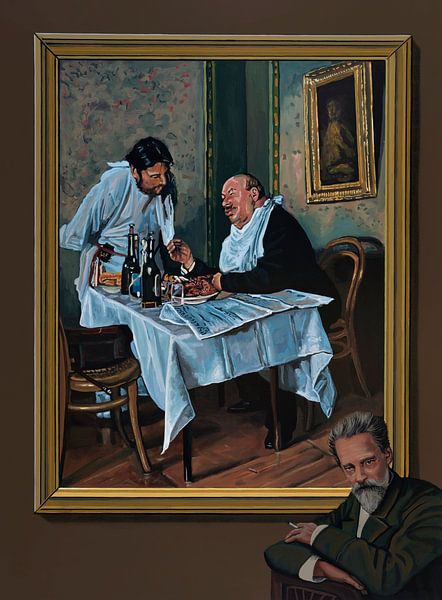 Vladimir Makovsky Malerei von Paul Meijering