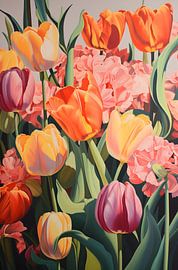 Mad about tulips by Artsy