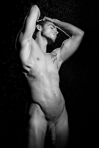 Very beautiful naked man with gorgeous body