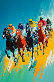 Pferderennen von ARTemberaubend