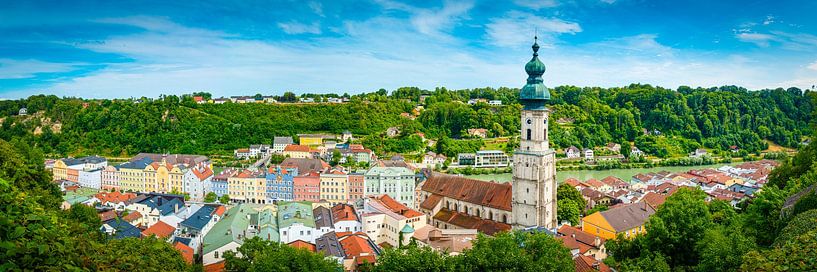 Burghausen Panorama von Martin Wasilewski