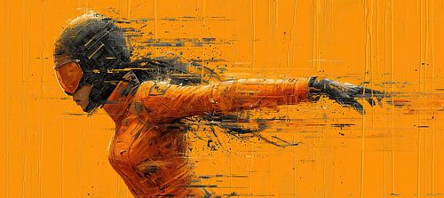 Fiery Sprint Silhouette