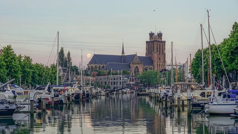 Dordrecht aan de Nieuwe Haven by Dirk van Egmond