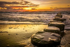 Sonnenuntergang am Meer