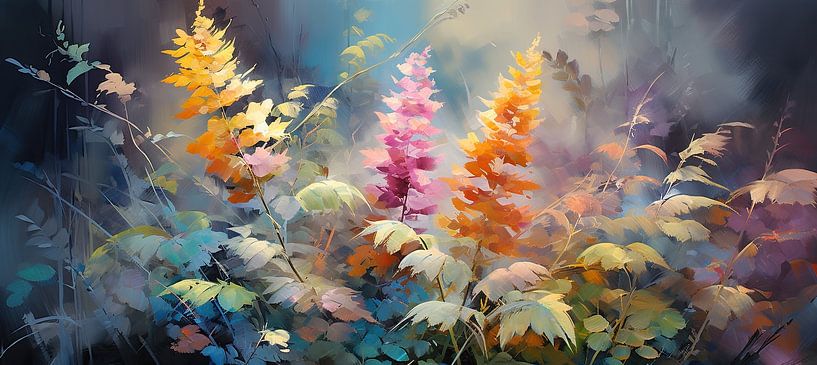 Painting Ferns by Eye catching paintings