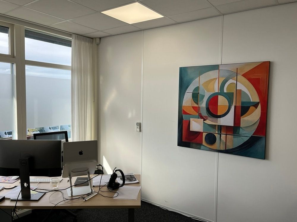 Abstracte verbinding van Moonheart Artworks