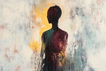 Shadows of the soul in a play of colours by Poster Art Shop