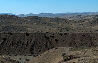 Iran: Landschap tussen Saveh en Taqarud