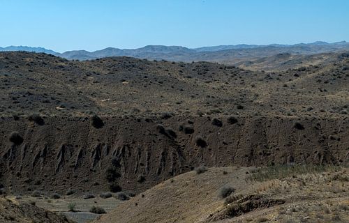 Iran: Landscape between Saveh and Taqarud