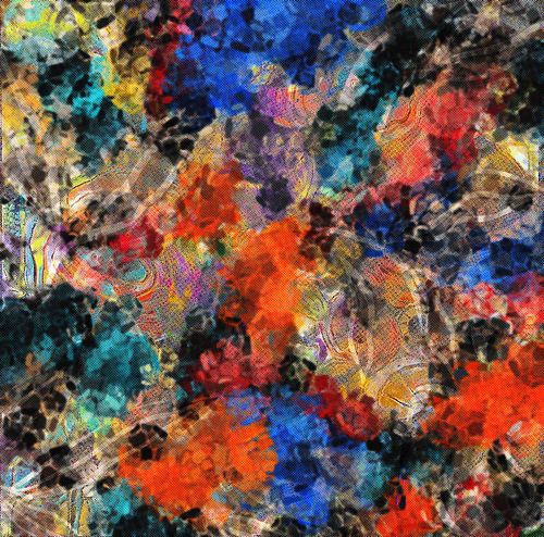 CHROMARA : Décoration murale abstraite de luxe aux textures raffinées