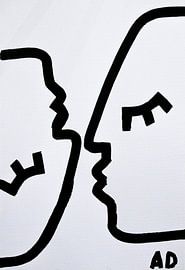Expressive Line Art Portraits by Aafke Driessen