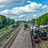 Journées de train à vapeur au Miljoenenlijn à Simpelveld sur John Kreukniet