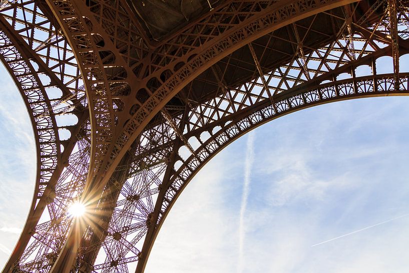 Tour Eiffel détail 2 par Dennis van de Water