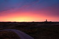 Sunset at the lighthouse von Hannes Cmarits Miniaturansicht