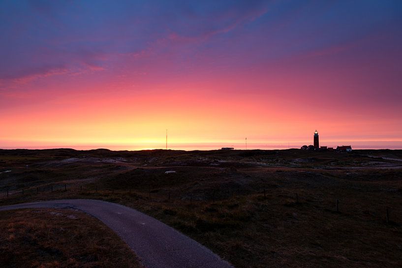 Sunset at the lighthouse von Hannes Cmarits