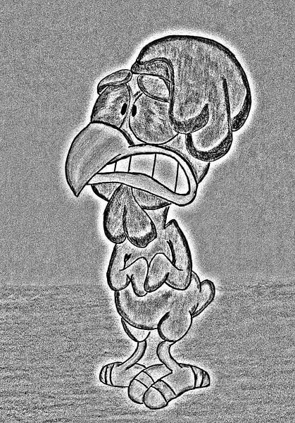 Nacktes Huhn von Jose Lok