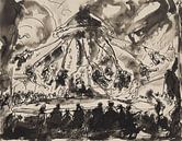 Kermismolen, Alfred Ost, 1930 van Atelier Liesjes thumbnail