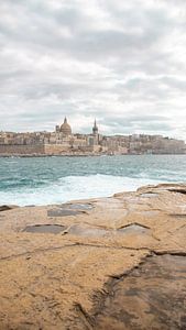 De stad Valetta I Malta van Manon Verijdt