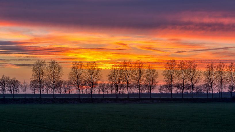 Na zonsondergang kleuren von Bram van Broekhoven