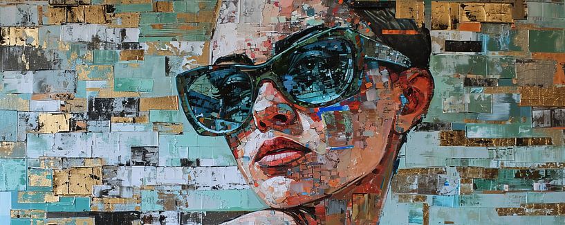 Modern Portrait by Wonderful Art