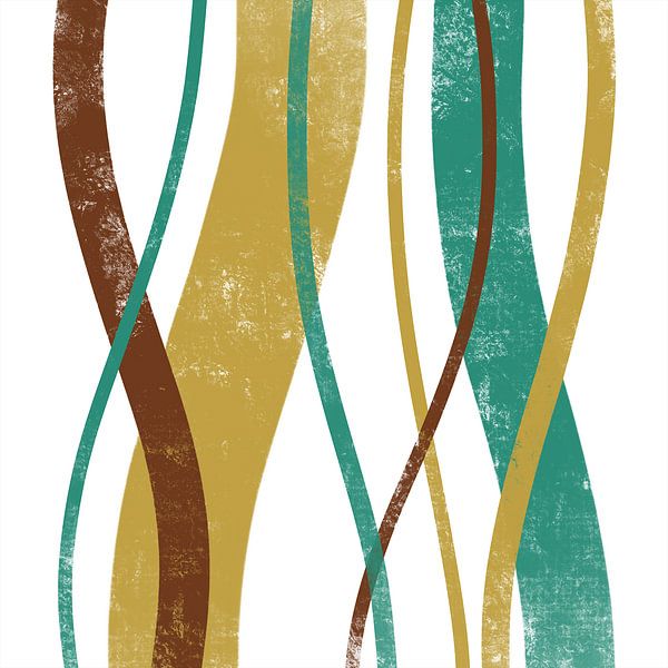 Abstract Lines Forest 1 by Pim Herring by Pim Haring