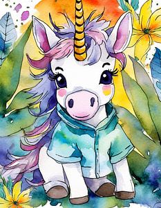 Regenbogen-Einhorn