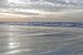 Glinsterende zonsondergang Egmond aan Zee van Ronald Smits