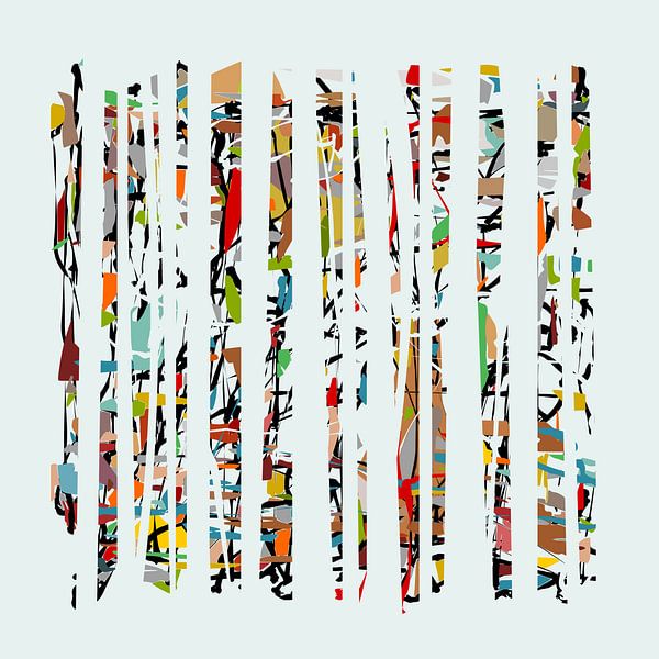 Abstract composition 1010 by Angel Estevez