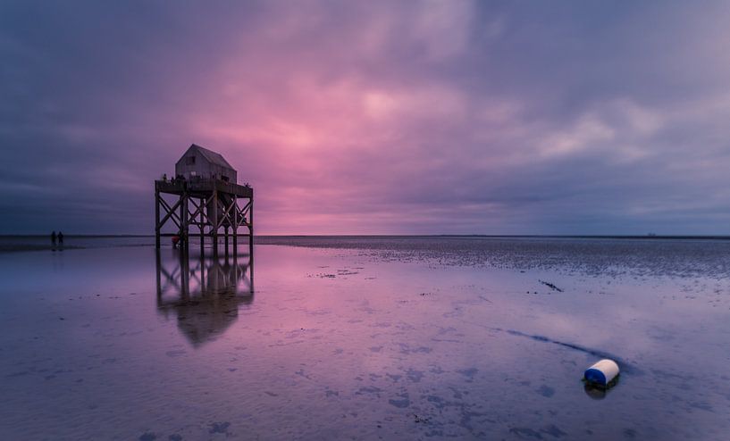 Colour in the clouds over england plate by peterheinspictures