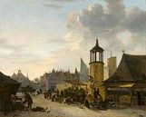 Fish market, Egbert Lievensz. van der Poel by Meesterlijcke Meesters thumbnail