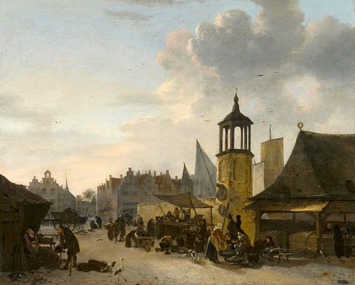 Vismarkt, Egbert Lievensz. van der Poel