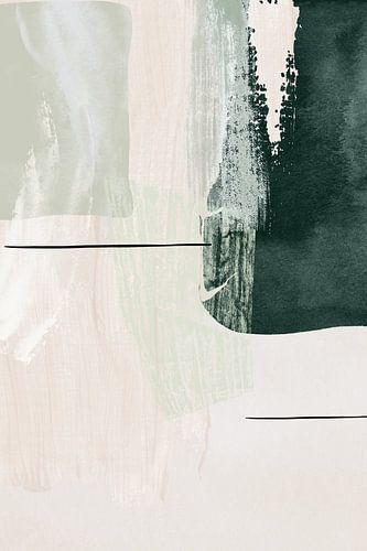 Abstracte vormen in groen-2