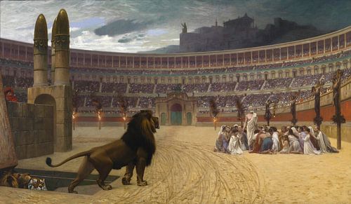 The Christian Martyrs' Last Prayer, Jean-Léon Gérôme