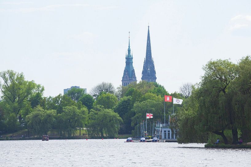Outer Alster, Hamburg by Torsten Krüger