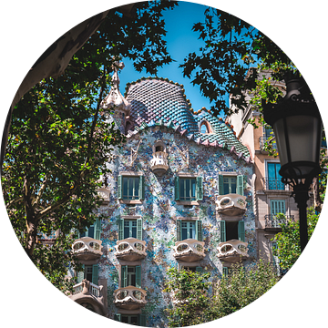 Casa Batlló Tussen de Bomen van Kwis Design