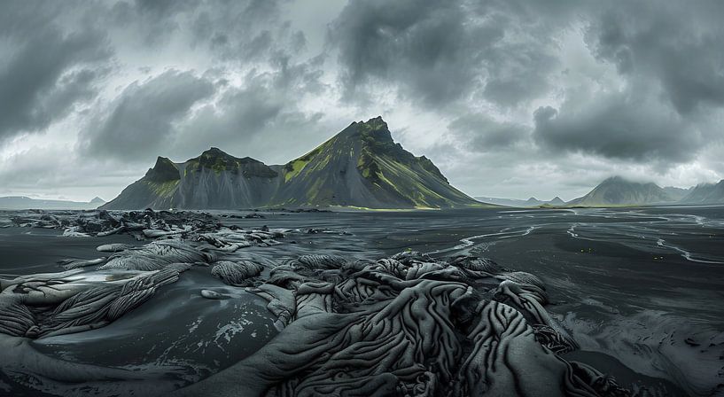 Küstenidylle in Island von fernlichtsicht