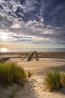 Sonnenuntergang am Strand von Oostkapelle