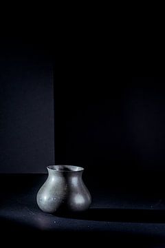 Vase simple en étain