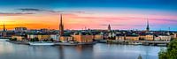 Stockholm Panorama von Adelheid Smitt Miniaturansicht