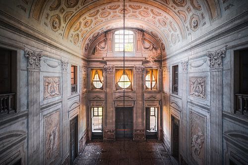 Villa italienne abandonnée.