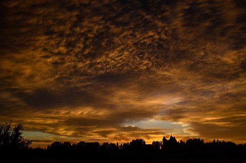 Zonsondergang Slot Assumburg