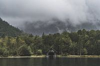 A boathouse at the Königsee